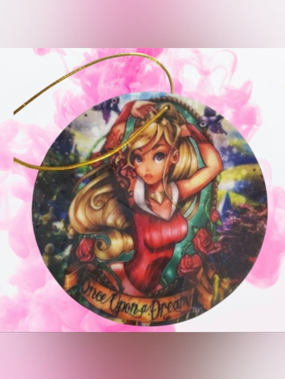 Once Upon A Dream Sleeping Beauty Car Air Freshener